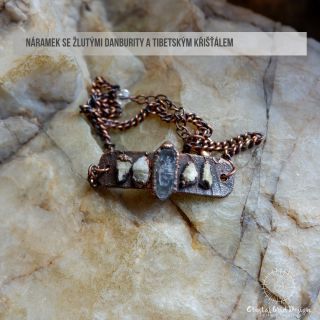 Náramek se žlutými danburity a tibetským křišťálem Jste skutečně ve spojení se svou duší, nebo stále jen žijete podle...